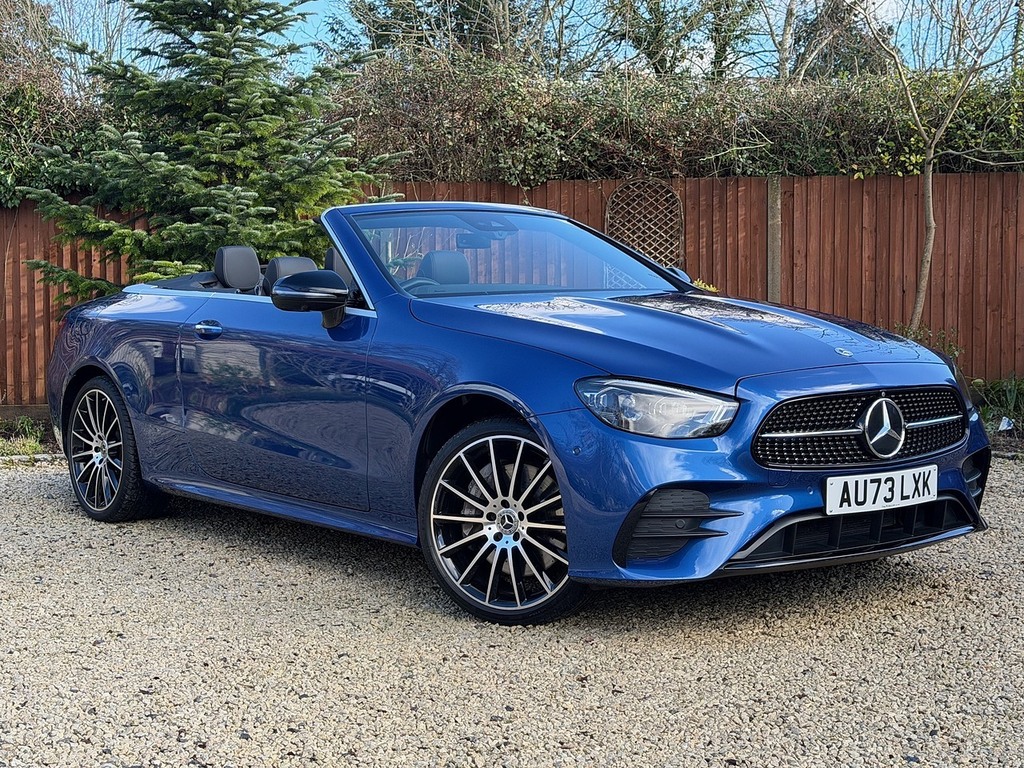 Mercedes-Benz E Class E400d Amg Line Night Edition AU73LXK Blue #4