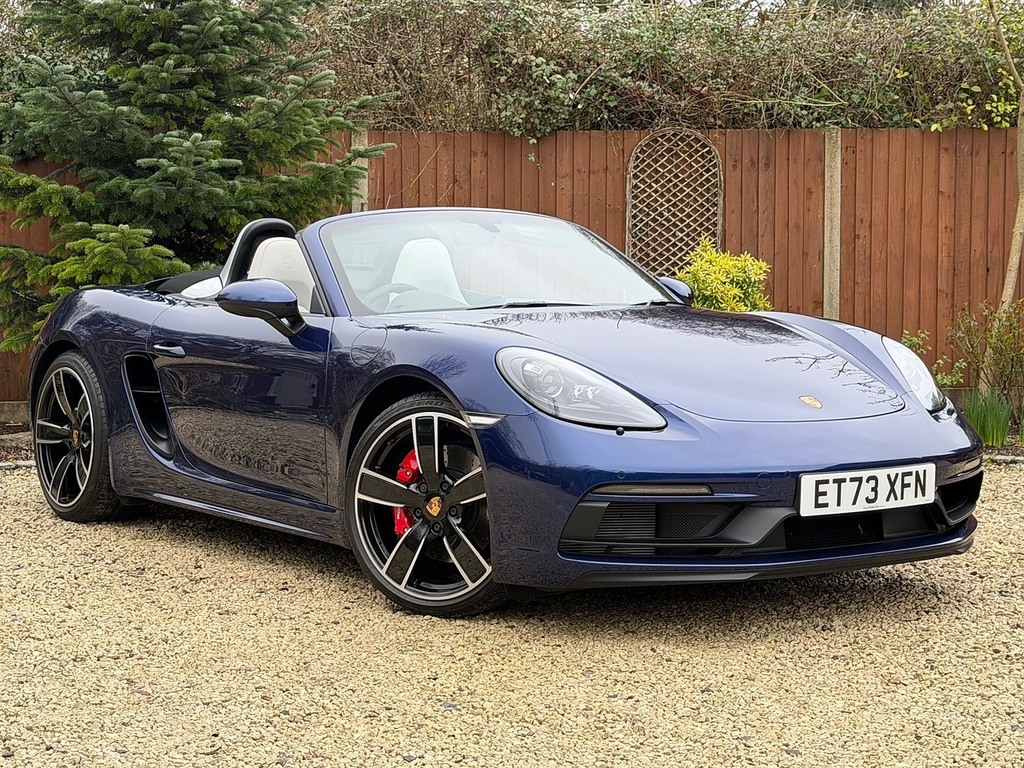 Porsche 718 Boxster Gts Blue