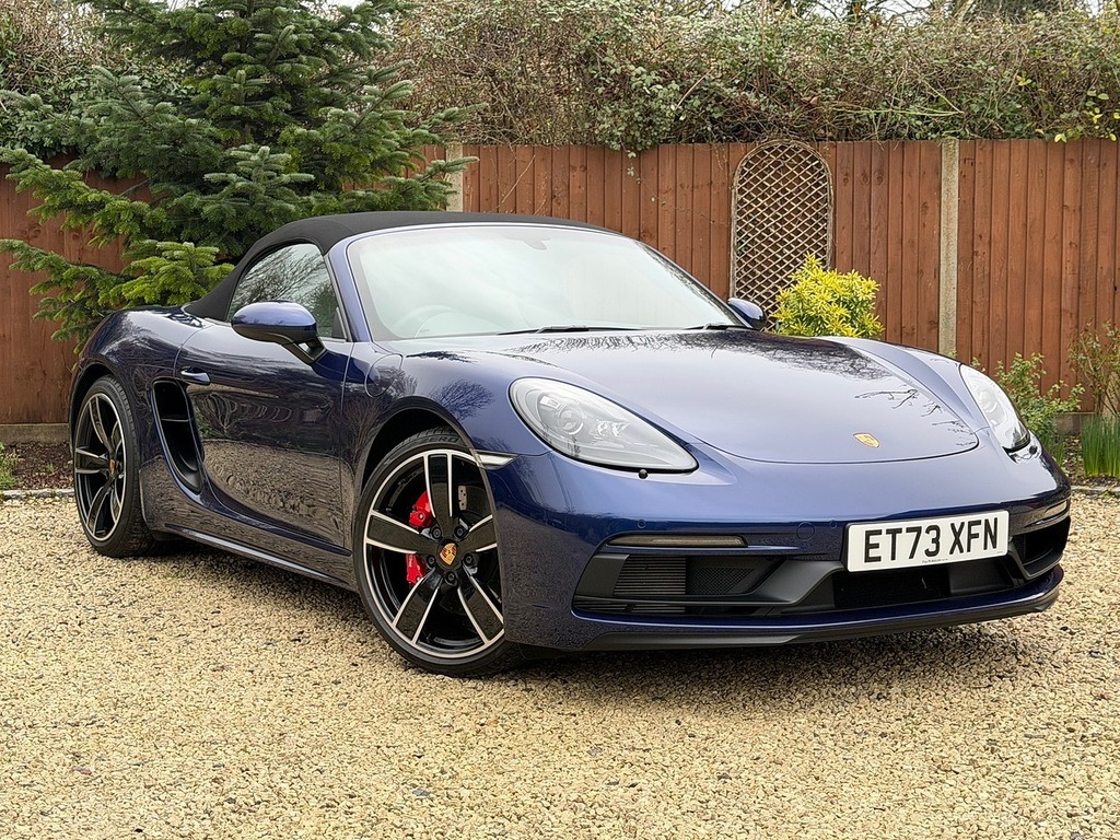 Porsche 718 Boxster Gts Blue #4