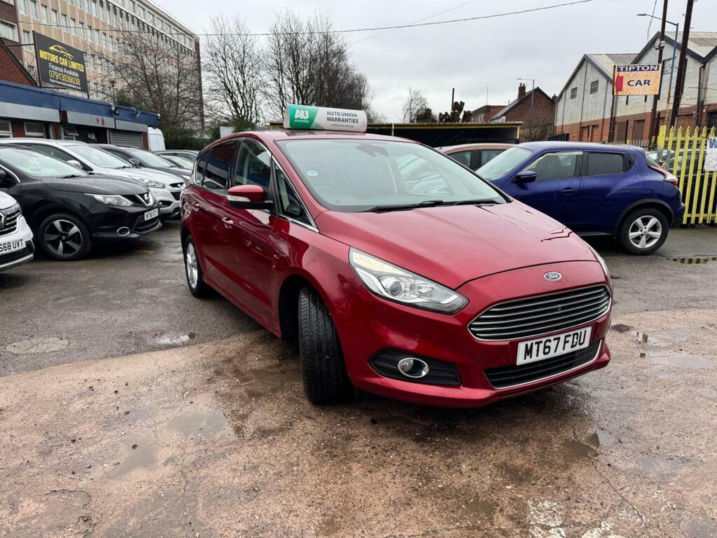 Ford S-Max 1.5T Ecoboost Titanium Euro 6 S S Red
