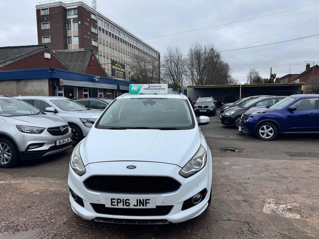 Ford S-Max 2.0 Tdci Titanium Sport Powershift Euro 6 S S EP16JNF White #2