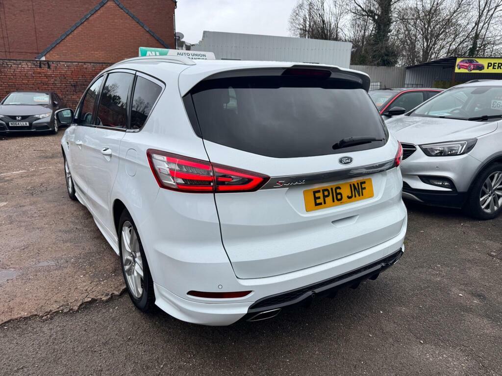 Ford S-Max 2.0 Tdci Titanium Sport Powershift Euro 6 S S EP16JNF White #5