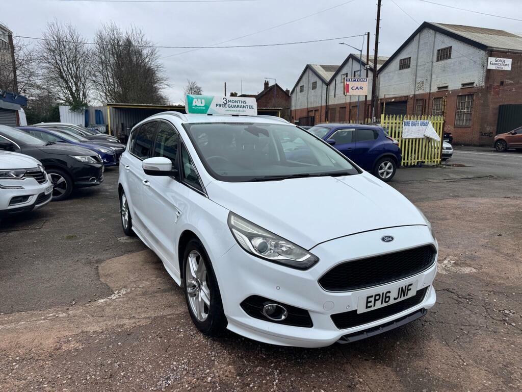 Ford S-Max 2.0 Tdci Titanium Sport Powershift Euro 6 S S White
