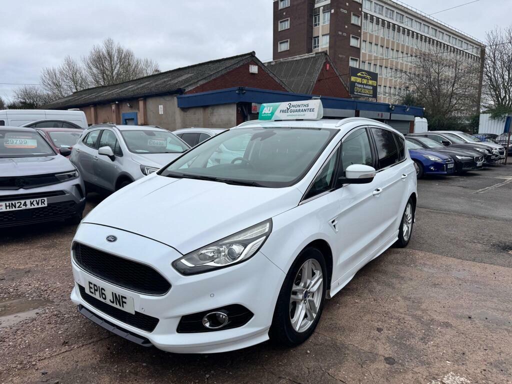 Ford S-Max 2.0 Tdci Titanium Sport Powershift Euro 6 S S EP16JNF White #3