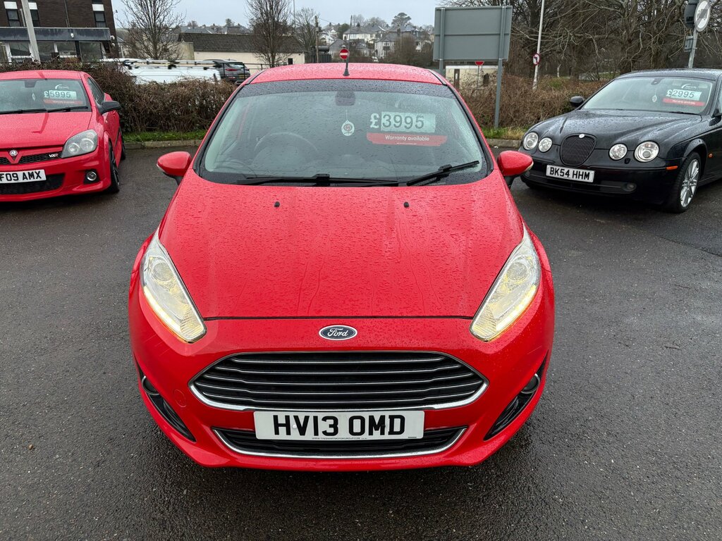 Ford Fiesta 1.0T Ecoboost Titanium X Hatchback Manu HV13OMD Red #2