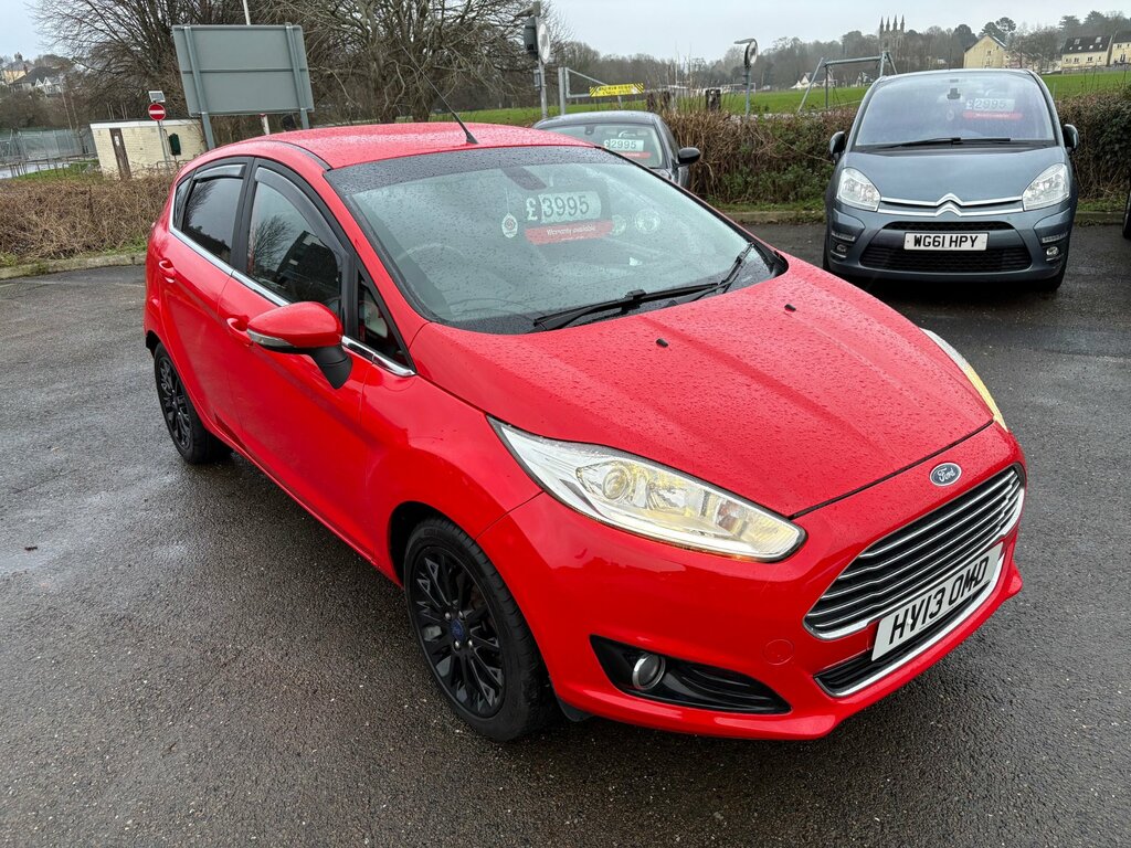 Ford Fiesta 1.0T Ecoboost Titanium X Hatchback Manu HV13OMD Red #4