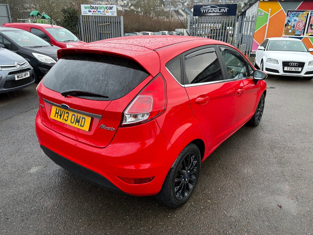 Ford Fiesta 1.0T Ecoboost Titanium X Hatchback Manu HV13OMD Red #5