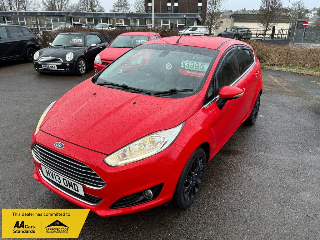 Ford Fiesta 1.0T Ecoboost Titanium X Hatchback Manu Red
