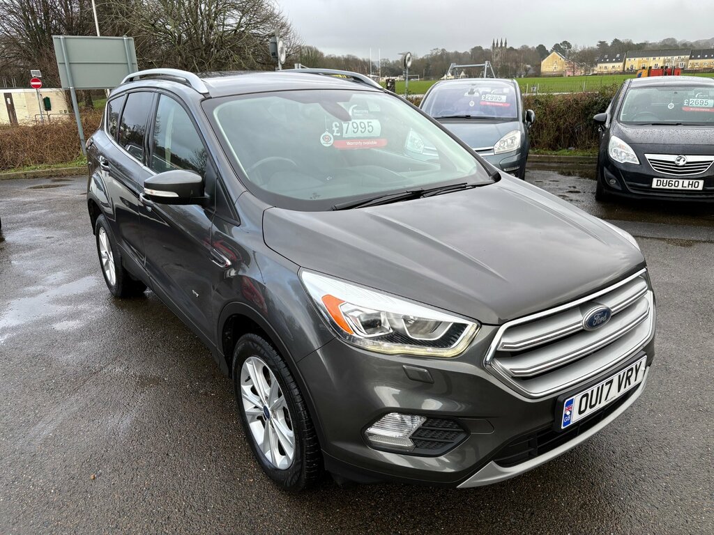 Ford Kuga 2.0 Tdci Titanium Suv Awd Euro 6 OU17VRY Grey #4