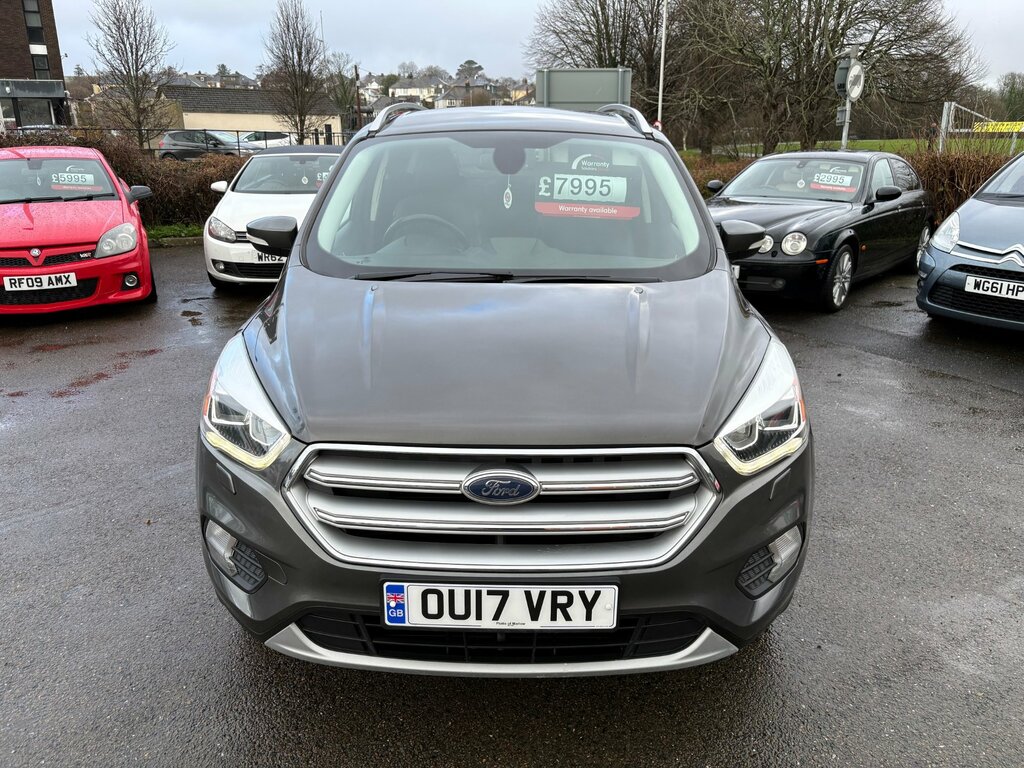 Ford Kuga 2.0 Tdci Titanium Suv Awd Euro 6 OU17VRY Grey #2
