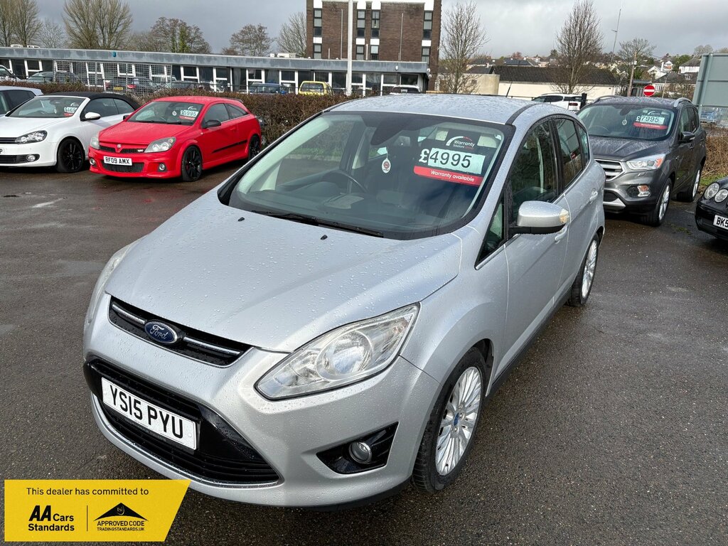 Ford C-Max 1.6 Tdci Titanium Mpv Euro 5 11 Silver