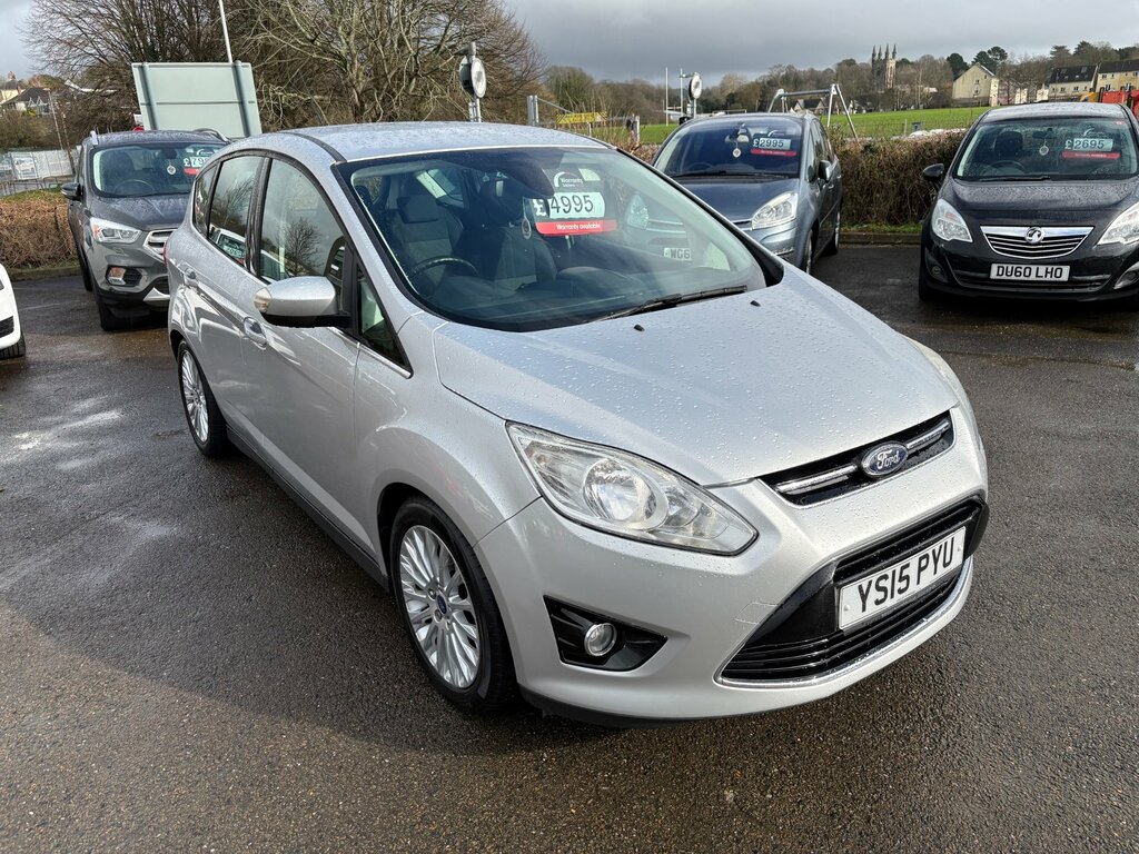 Ford C-Max 1.6 Tdci Titanium Mpv Euro 5 11 YS15PYU Silver #4