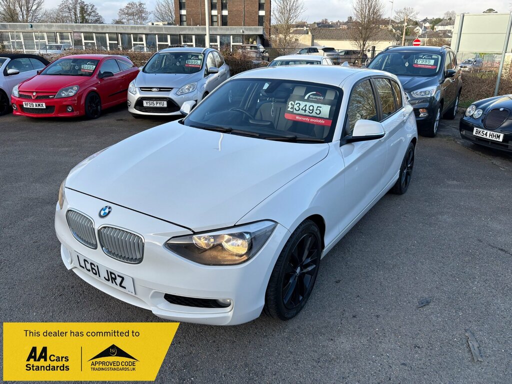 BMW 1 Series 2.0 116D Urban Hatchback Euro 5 White