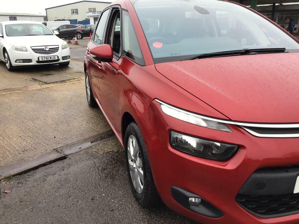 Citroen C4 Picasso 1.6 Hdi Vtr Euro 5 AE64ZCT Red #3