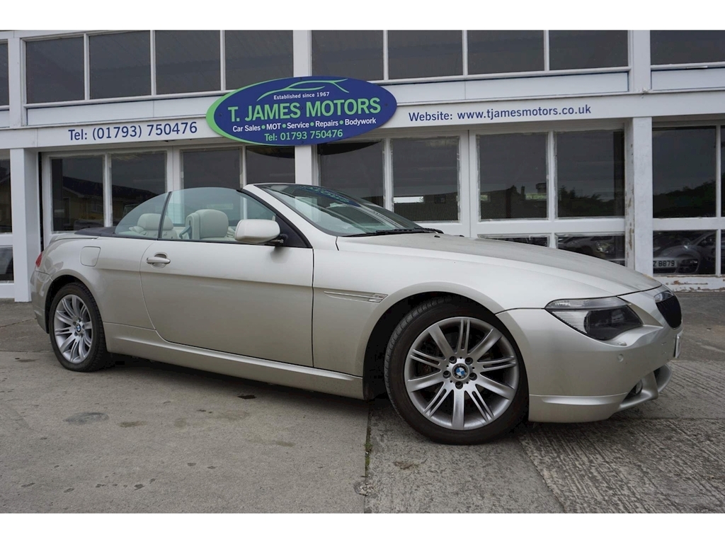 BMW 6 Series 3.0 630I U24 Silver