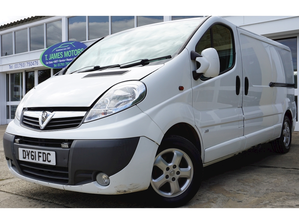 Vauxhall Vivaro Cdti Sportive 2900 U134 White #3