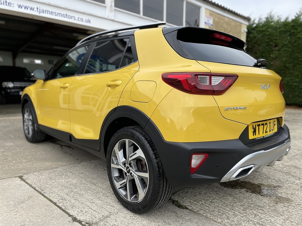 Kia Stonic Gt_line S Isg Mhev S_s U380 Ulez Yellow #6
