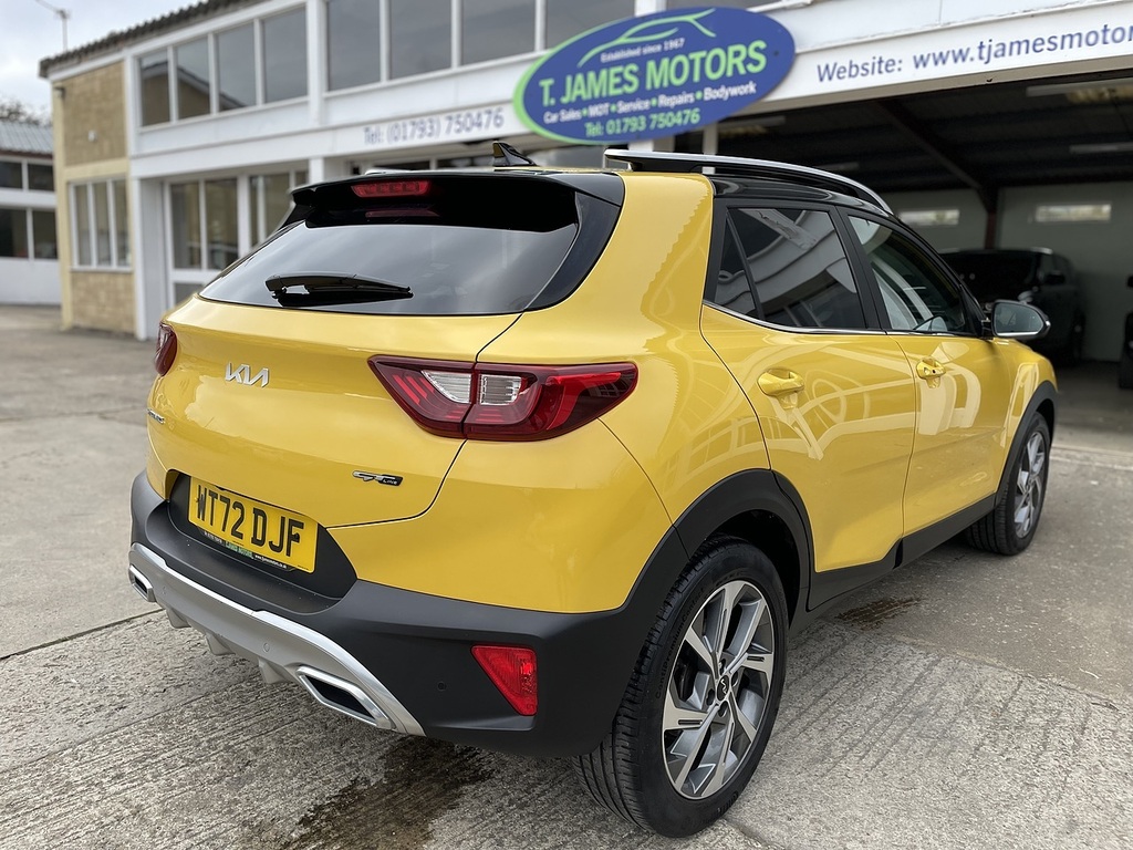 Kia Stonic Gt_line S Isg Mhev S_s U380 Ulez Yellow #2