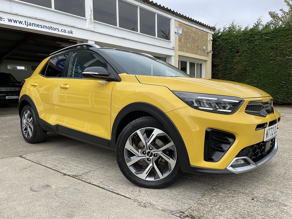 Kia Stonic Gt_line S Isg Mhev S_s U380 Ulez Yellow
