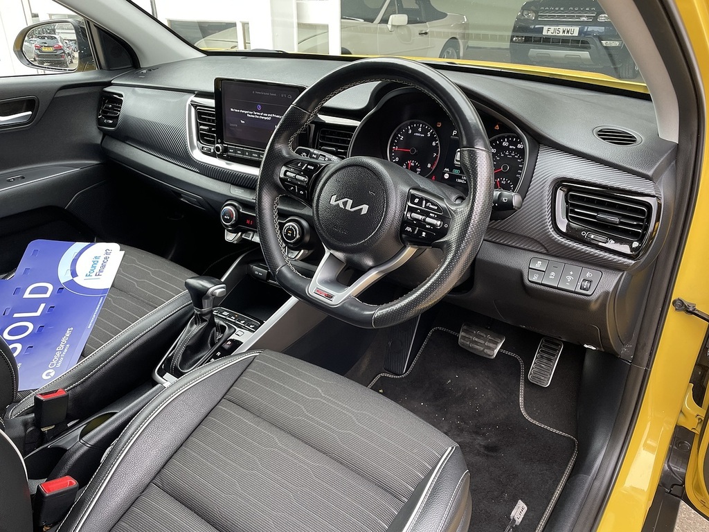 Kia Stonic Gt_line S Isg Mhev S_s U380 Ulez Yellow #3