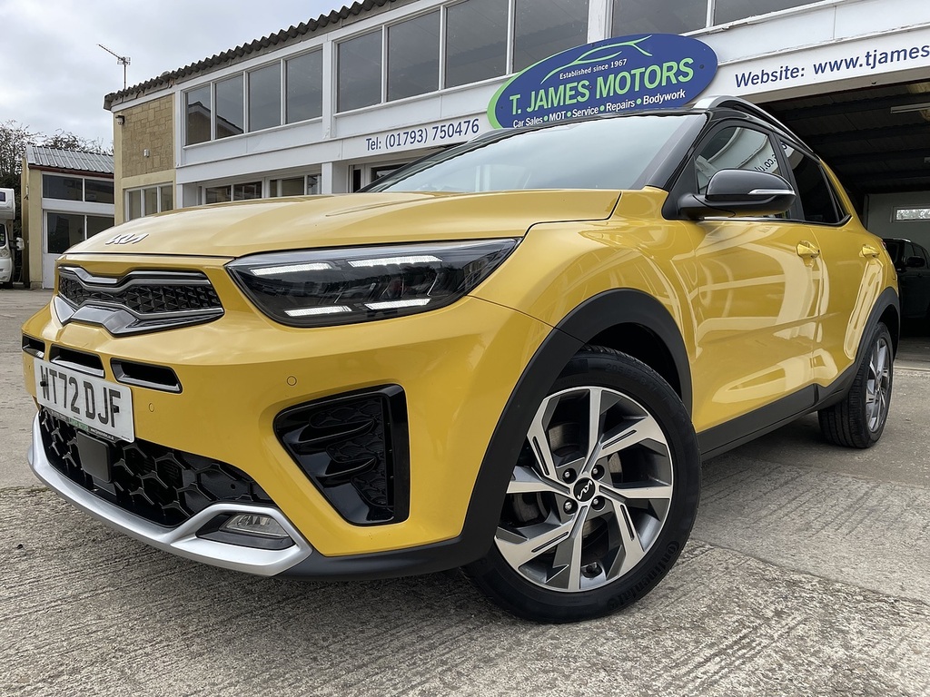 Kia Stonic Gt_line S Isg Mhev S_s U380 Ulez Yellow #5
