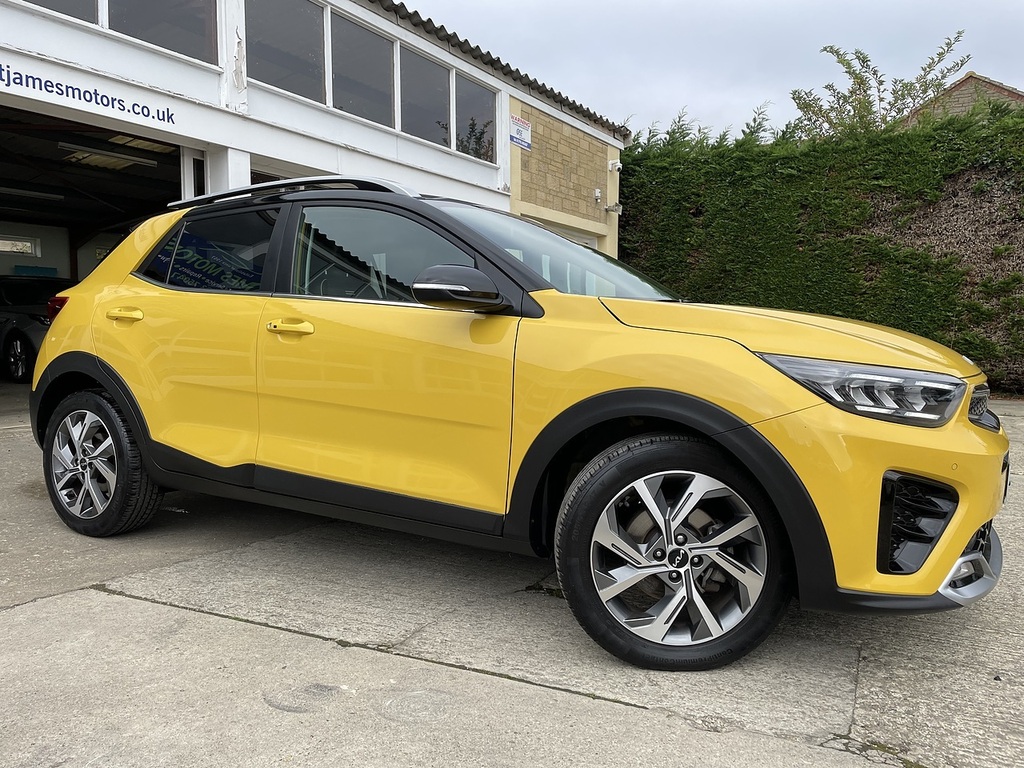 Kia Stonic Gt_line S Isg Mhev S_s U380 Ulez Yellow #4