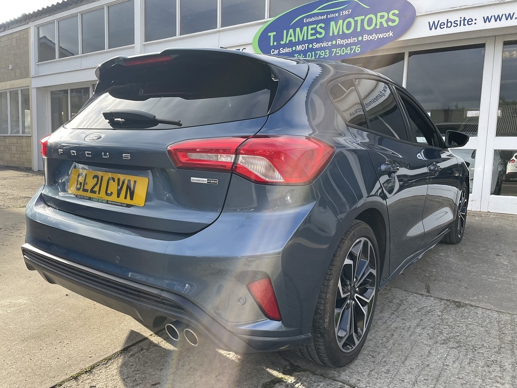 Ford Focus T Ecoboost Mhev St-line X Edition U393 Ulez GL21CVN Blue #6
