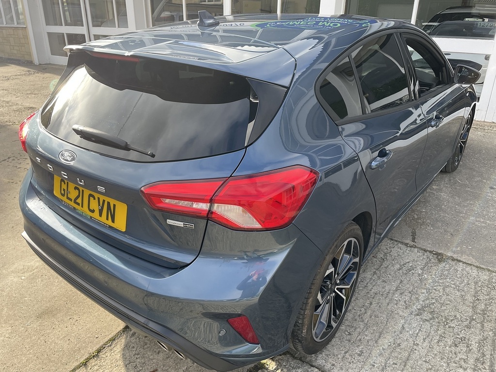 Ford Focus T Ecoboost Mhev St-line X Edition U393 Ulez GL21CVN Blue #5