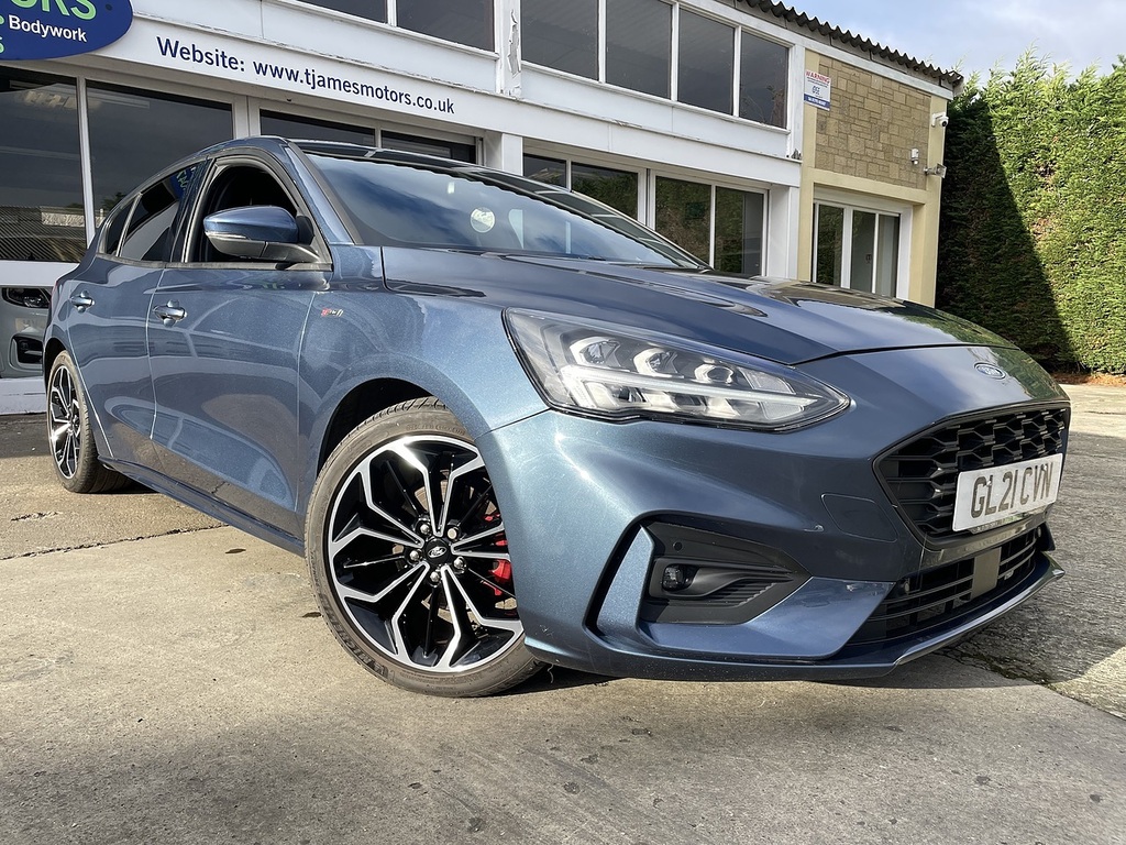 Ford Focus T Ecoboost Mhev St-line X Edition U393 Ulez Blue