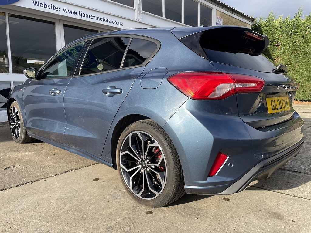 Ford Focus T Ecoboost Mhev St-line X Edition U393 Ulez GL21CVN Blue #2