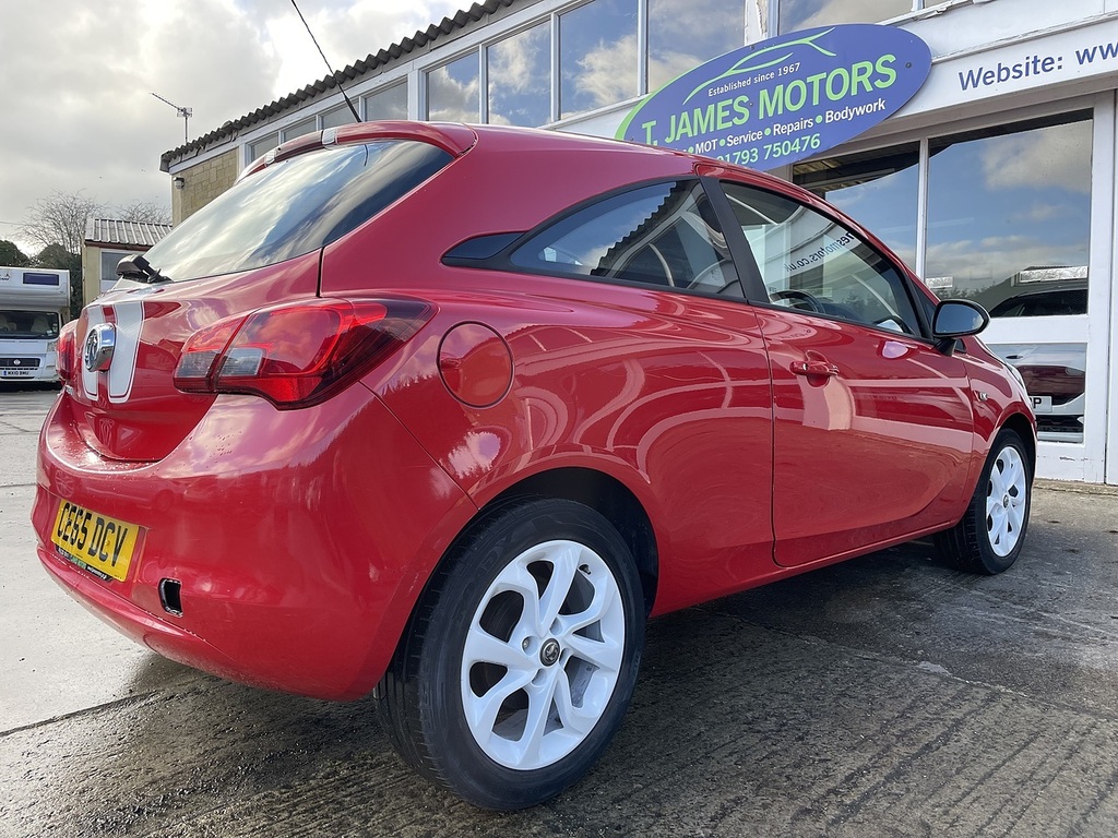 Vauxhall Corsa I Sting U404 Ulez CE65DCV Red #6