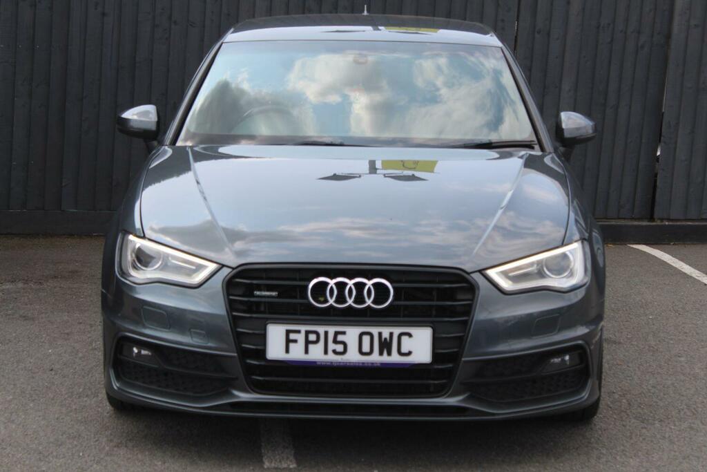 Audi A3 Hatchback 2.0 Tdi S Line 2015 FP15OWC Grey #2