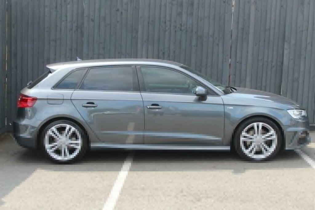 Audi A3 Hatchback 2.0 Tdi S Line 2015 FP15OWC Grey #6