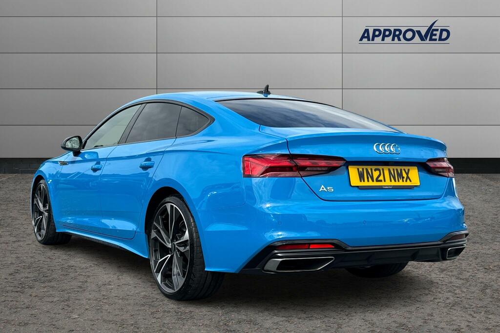 Audi A5 35 Tdi Edition 1 S Tronic WN21NMX Blue #3
