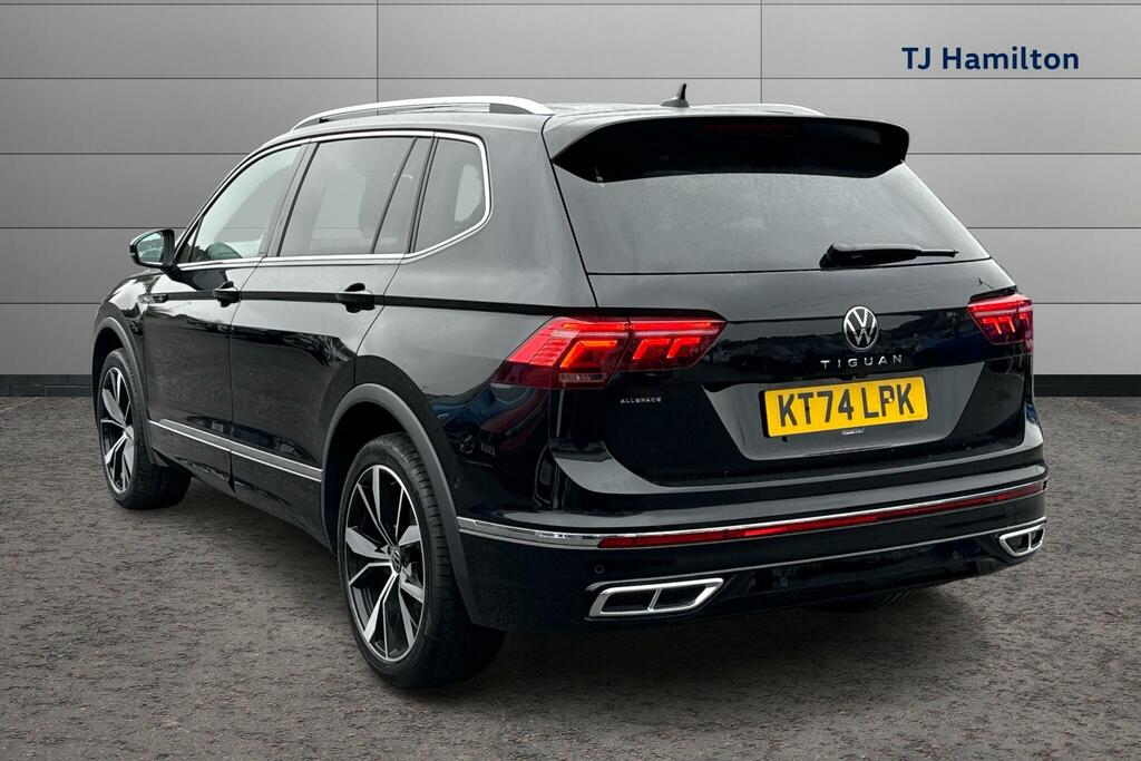 Volkswagen Tiguan Allspace 2.0 Tdi R-line Dsg KT74LPK Black #3