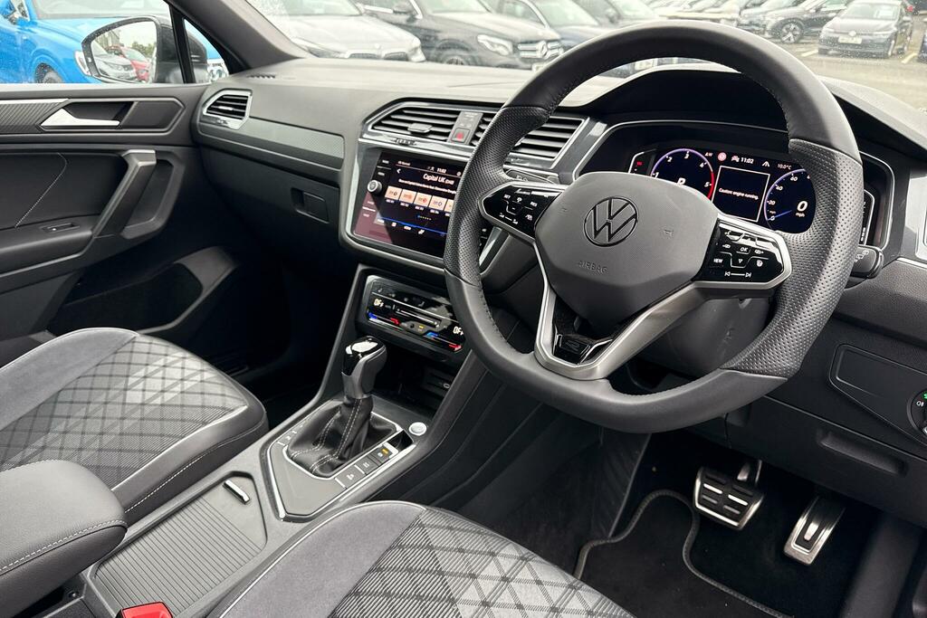 Volkswagen Tiguan Allspace 2.0 Tdi R-line Dsg KT74LPK Black #6
