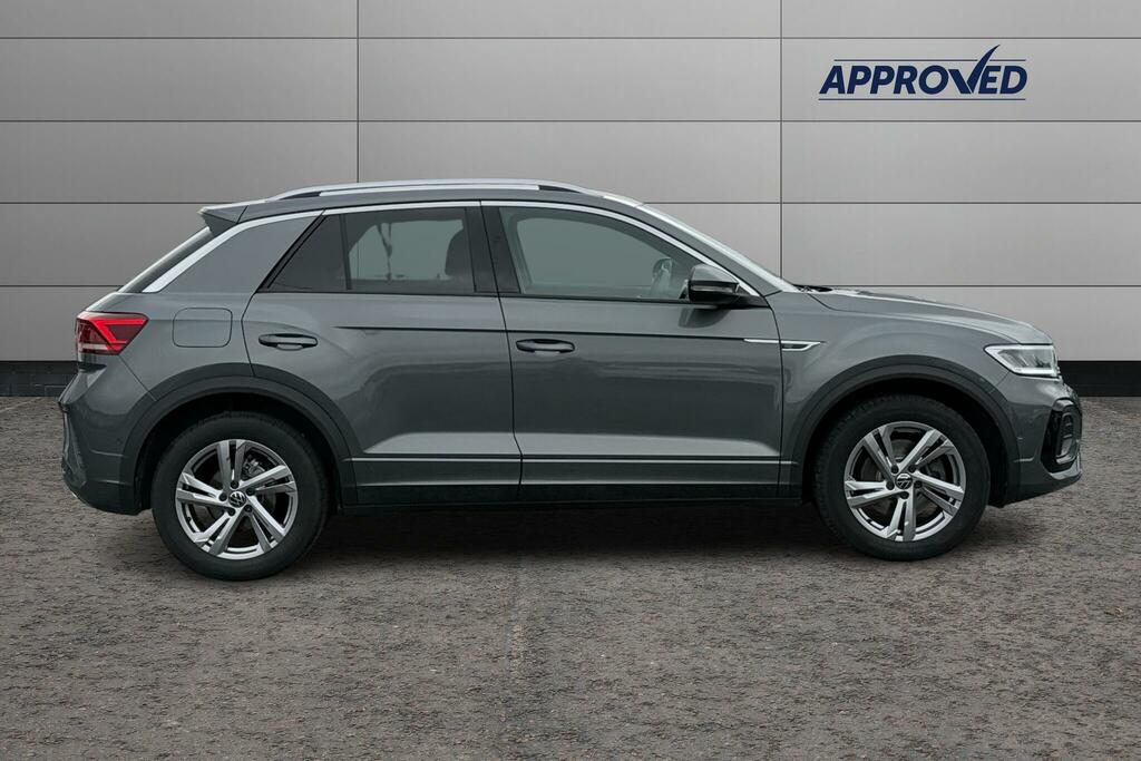 Volkswagen T-Roc 2.0 Tdi 150 Evo R-line Dsg KT74FSN Grey #4