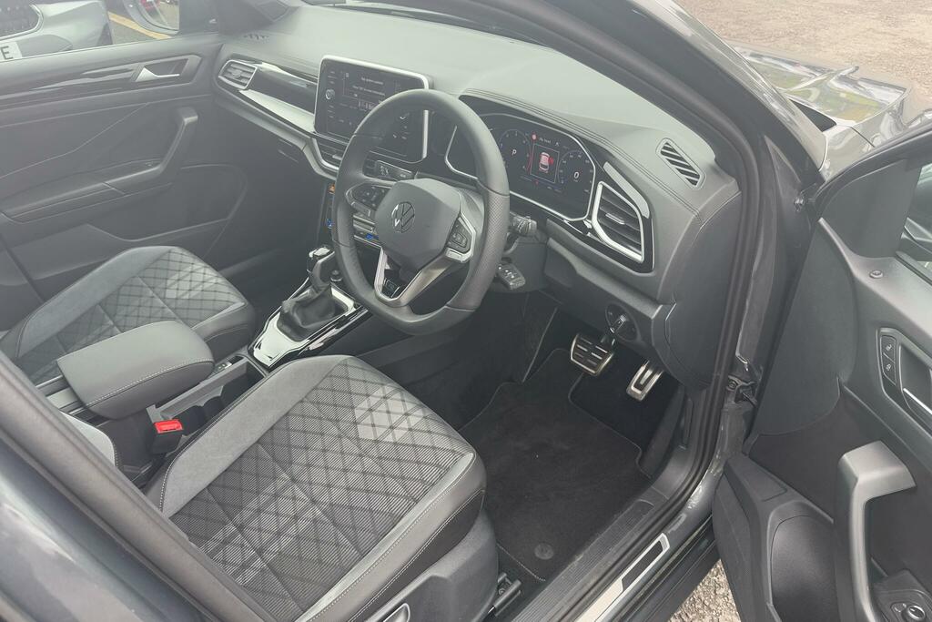 Volkswagen T-Roc 2.0 Tdi 150 Evo R-line Dsg KT74FSN Grey #6