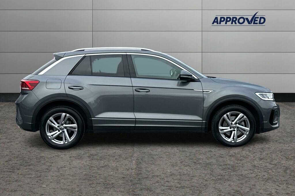 Volkswagen T-Roc 2.0 Tdi 150 Evo R-line Dsg KR24NCY Grey #4