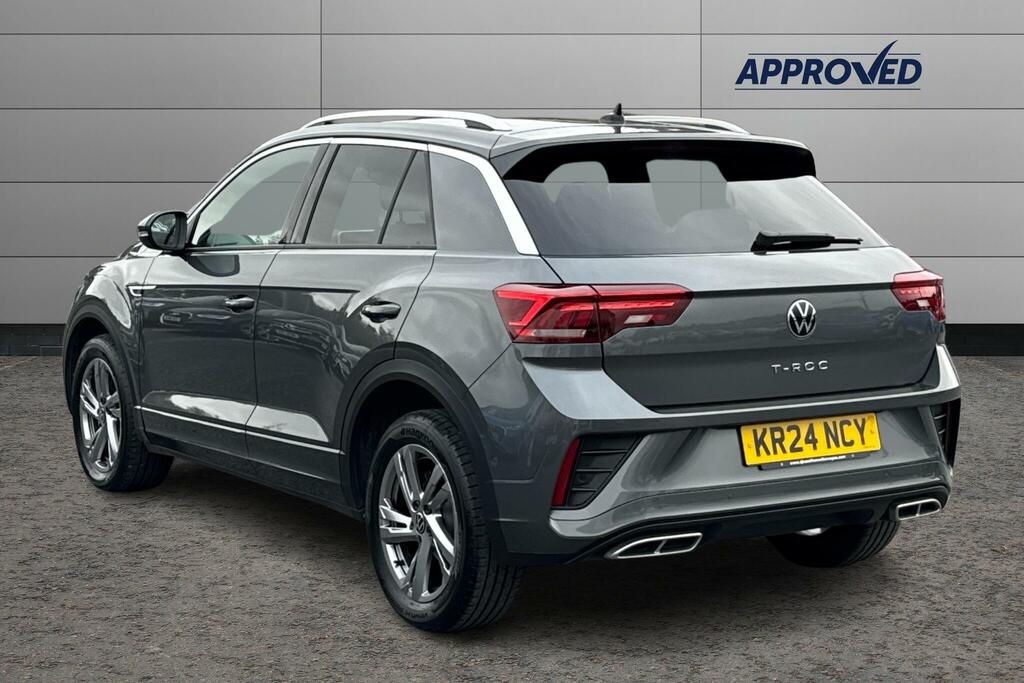 Volkswagen T-Roc 2.0 Tdi 150 Evo R-line Dsg KR24NCY Grey #3
