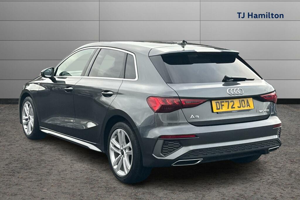 Audi A3 30 Tfsi S Line DF72JOA Grey #3