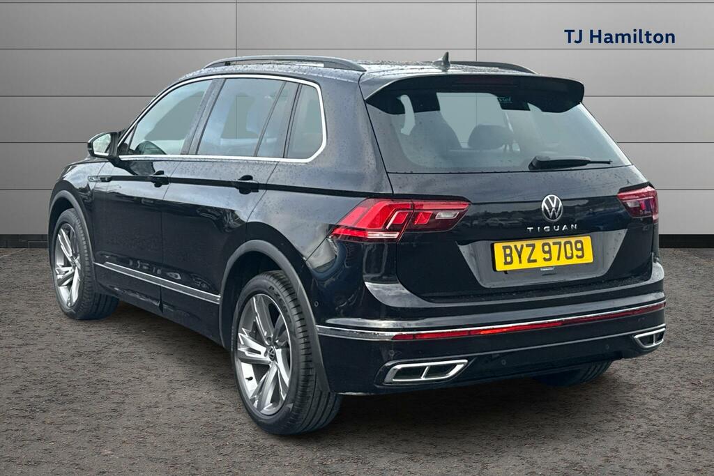 Volkswagen Tiguan 1.5 Tsi 150 R-line Edition Dsg BYZ9709 Black #3