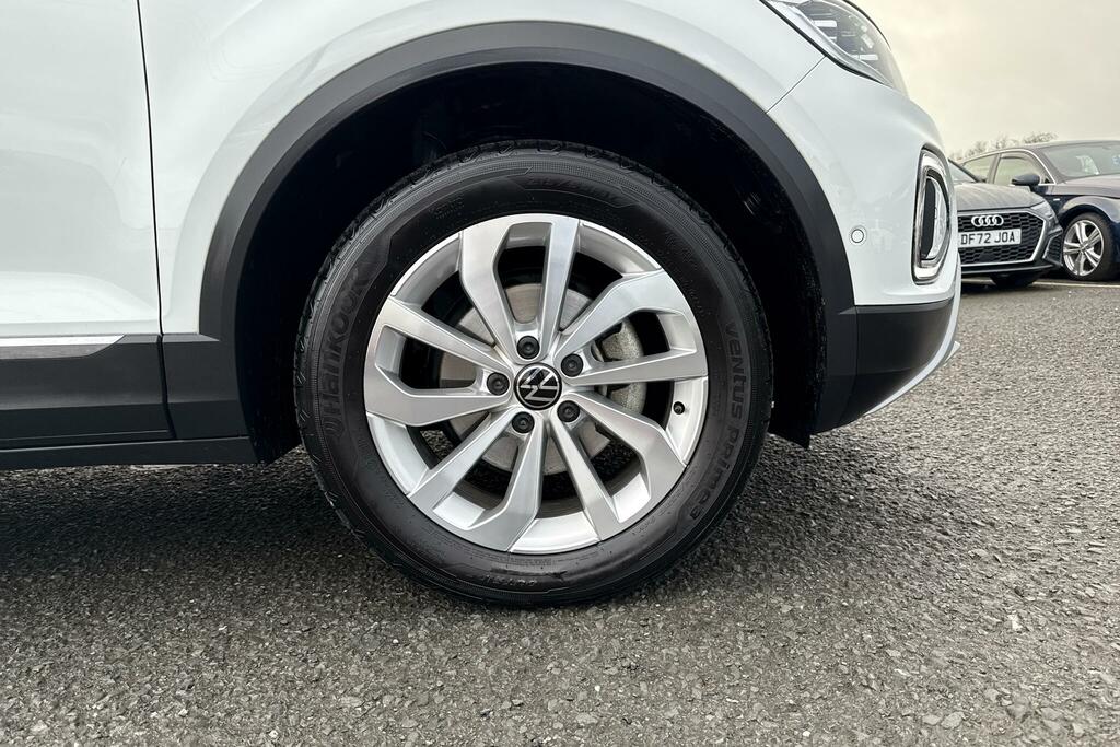 Volkswagen T-Roc 1.0 Tsi Style BVZ7780 White #5