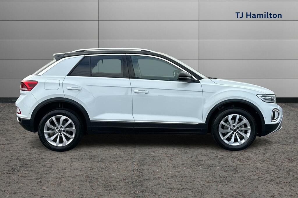 Volkswagen T-Roc 1.0 Tsi Style BVZ7780 White #4
