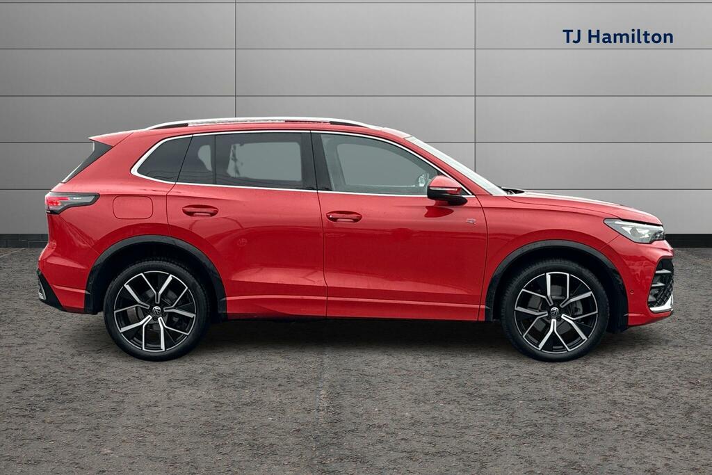 Volkswagen Tiguan 2.0 Tdi R-line Suv Dsg Euro 6 Ss 15 KP25WDF Red #4