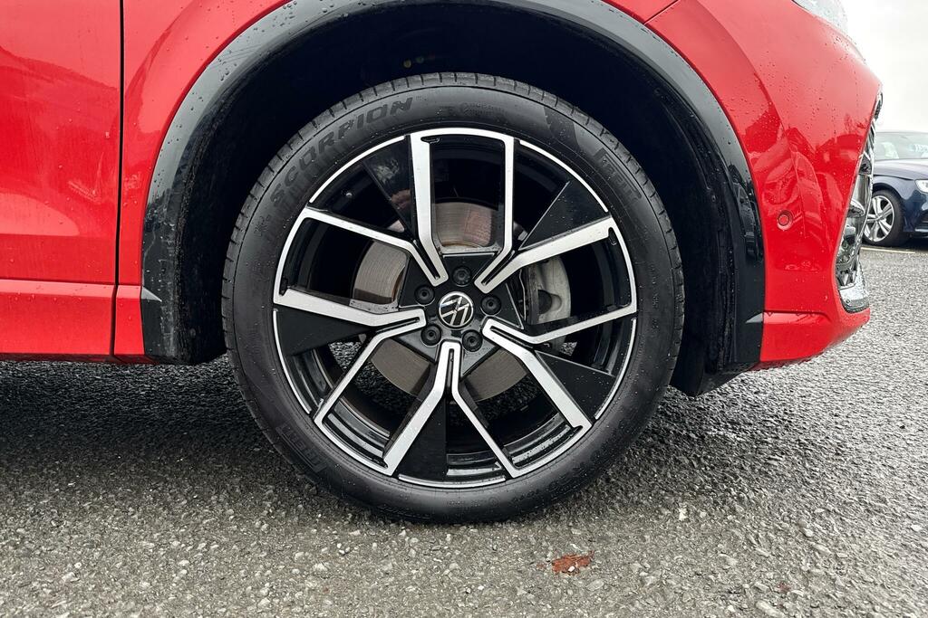 Volkswagen Tiguan 2.0 Tdi R-line Suv Dsg Euro 6 Ss 15 KP25WDF Red #5