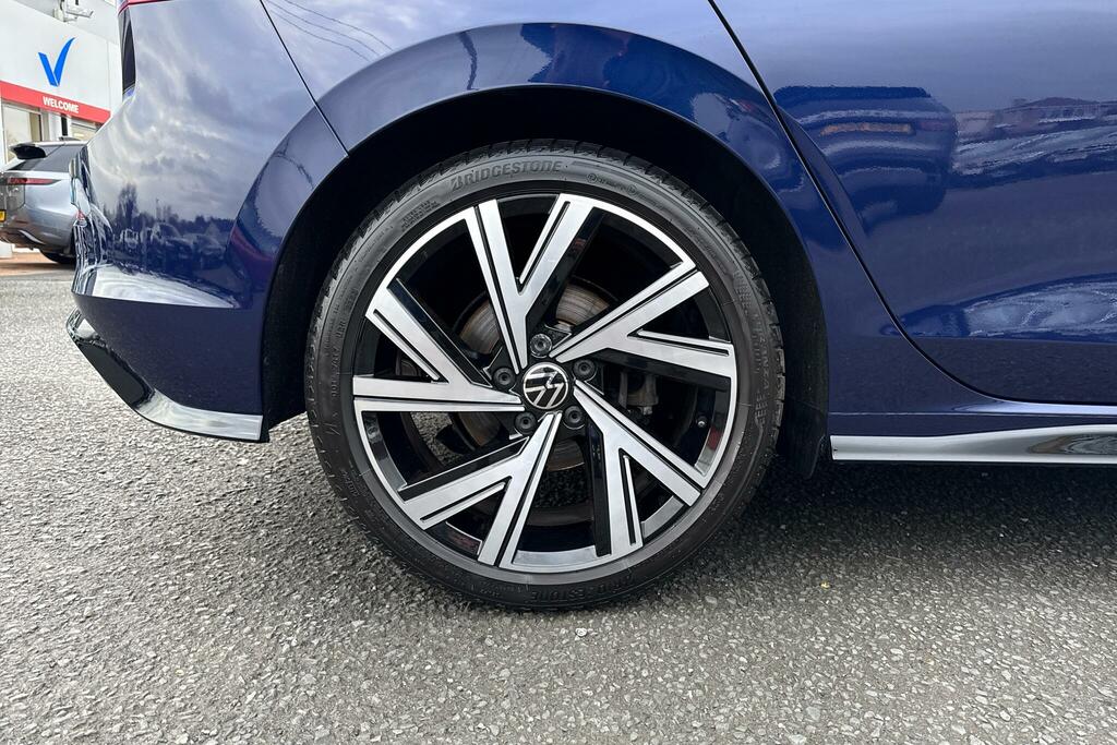Volkswagen Golf 2.0 Tdi 150 R-line Dsg YO23MXC Blue #5