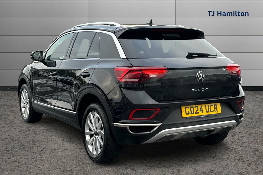 Volkswagen T-Roc 1.5 Tsi Style GD24UCR Black #3