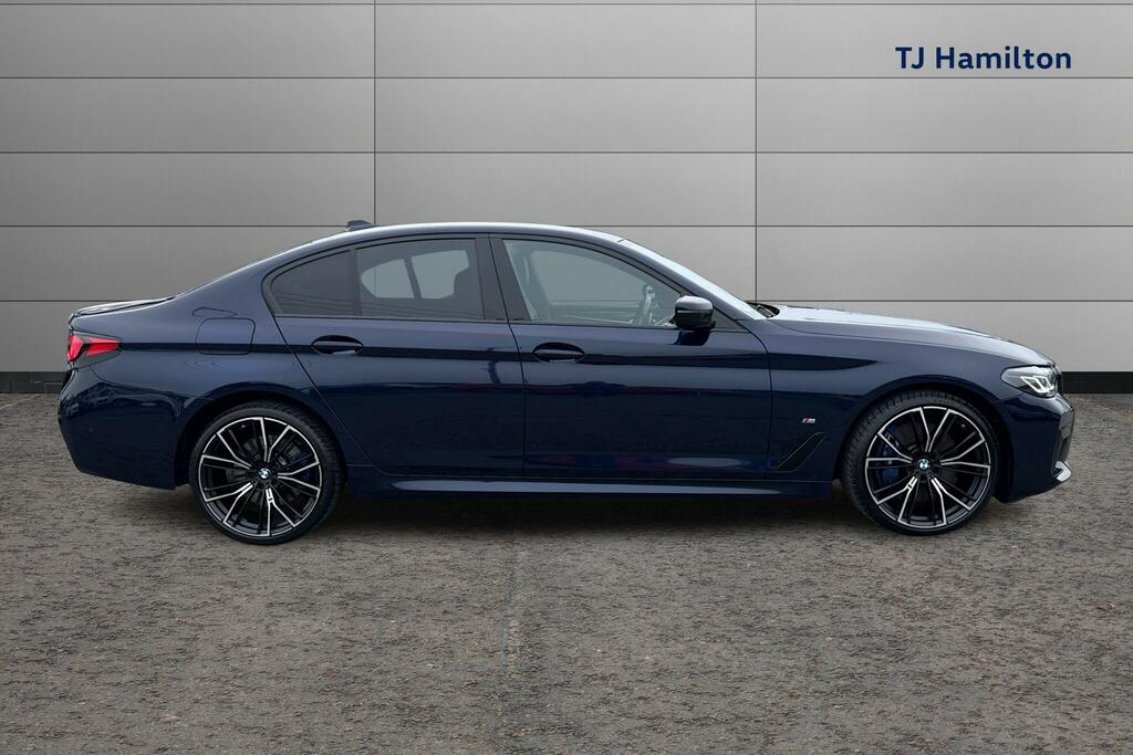 BMW 5 Series 530D Xdrive Mht M Sport VRZ1292 Blue #4