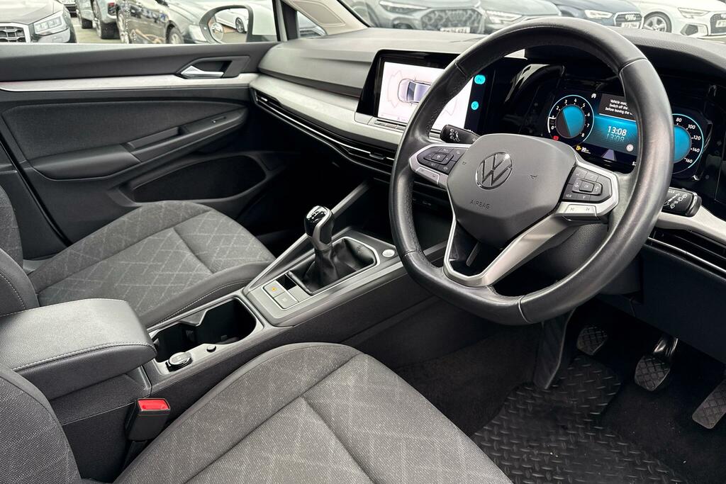 Volkswagen Golf 1.5 Tsi Life YC73XDB White #6